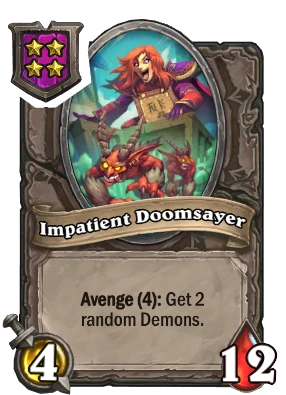 Impatient Doomsayer Card Image