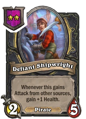 Defiant Shipwright Card Image
