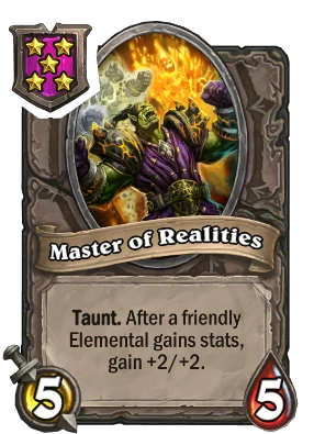 Master of Realities Card Image