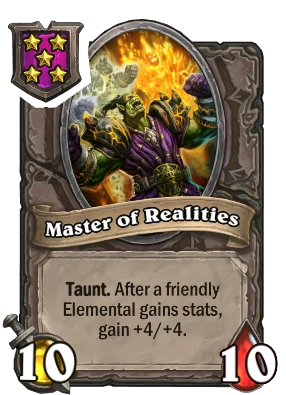 Master of Realities Card Image