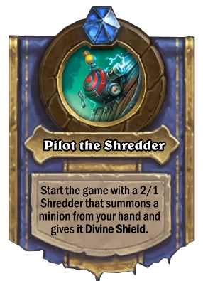 Pilot the Shredder Card Image