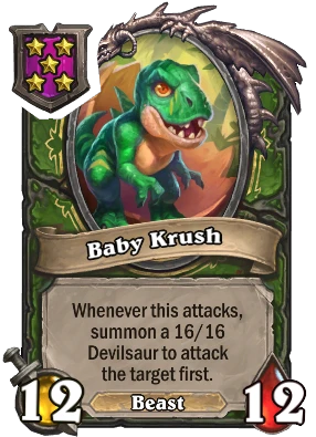 Baby Krush Card Image