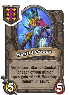Mantid Queen Card Image