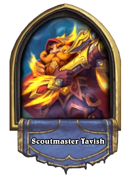 Scoutmaster Tavish Card Image