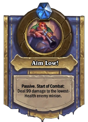 Aim Low! Card Image