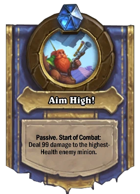 Aim High! Card Image