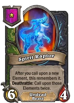 Spirit Raptor Card Image