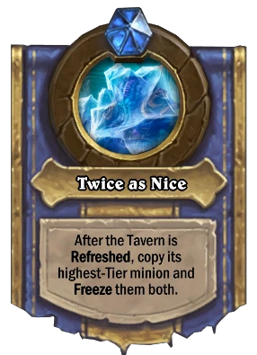 Twice as Nice Card Image