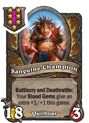 Sanguine Champion Card Image