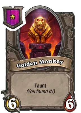 Golden Monkey Card Image