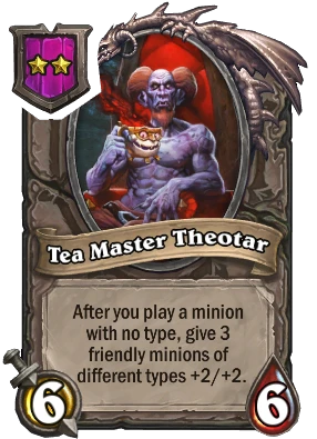 Tea Master Theotar Card Image