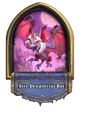 Sire Denathrius Bat Card Image