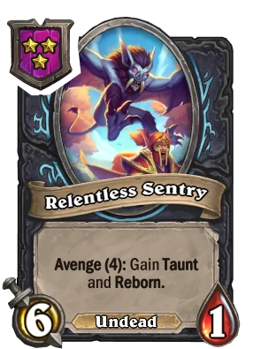 Relentless Sentry Card Image