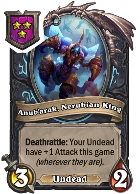 Anub'arak, Nerubian King Card Image