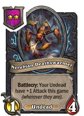 Nerubian Deathswarmer Card Image