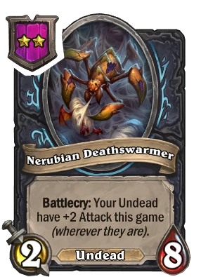 Nerubian Deathswarmer Card Image