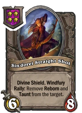 Sin'dorei Straight Shot Card Image