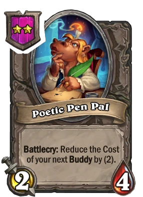 Poetic Pen Pal Card Image