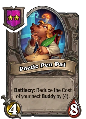 Poetic Pen Pal Card Image