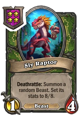 Sly Raptor Card Image