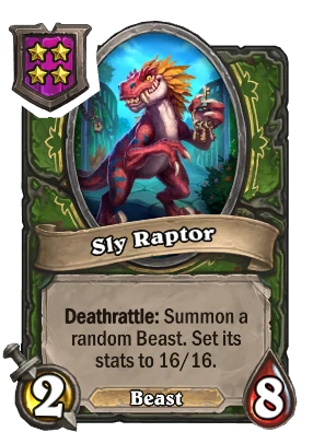 Sly Raptor Card Image