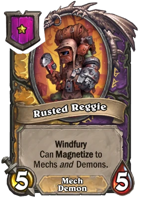 Rusted Reggie Card Image