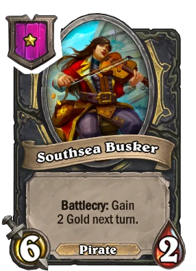 Southsea Busker Card Image