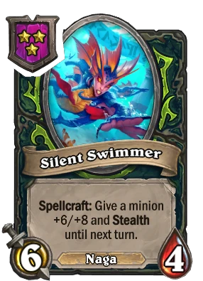 Silent Swimmer Card Image