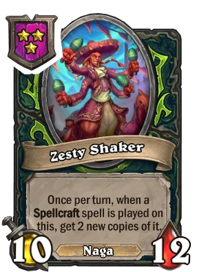 Zesty Shaker Card Image