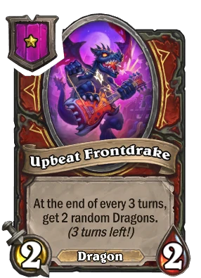 Upbeat Frontdrake Card Image