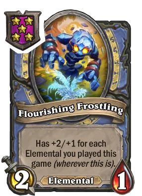 Flourishing Frostling Card Image