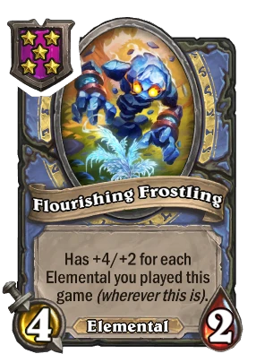 Flourishing Frostling Card Image