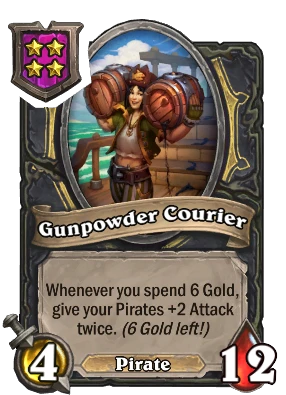 Gunpowder Courier Card Image