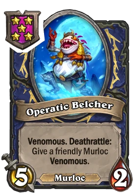 Operatic Belcher Card Image