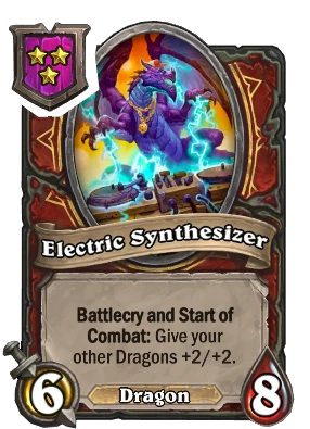 Electric Synthesizer Card Image