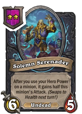 Solemn Serenader Card Image