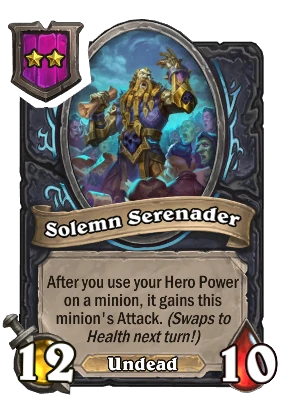 Solemn Serenader Card Image