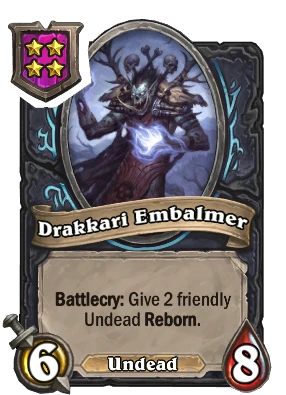 Drakkari Embalmer Card Image