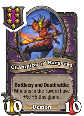 Champion of Sargeras Card Image