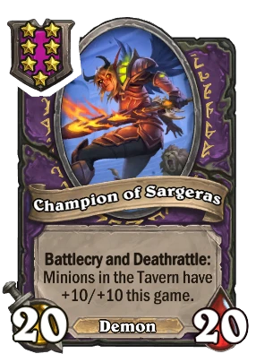 Champion of Sargeras Card Image