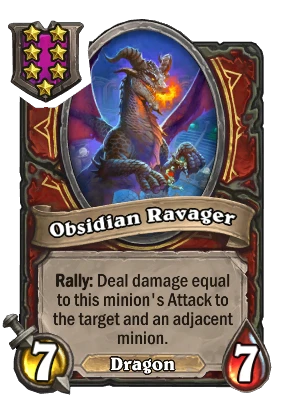 Obsidian Ravager Card Image