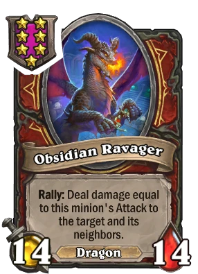 Obsidian Ravager Card Image
