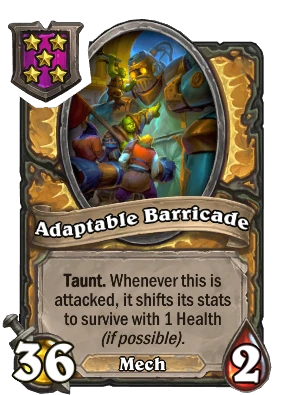 Adaptable Barricade Card Image