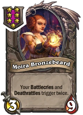 Moira Bronzebeard Card Image