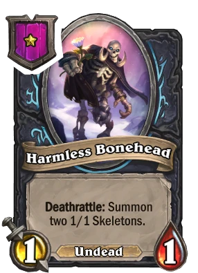 Harmless Bonehead Card Image