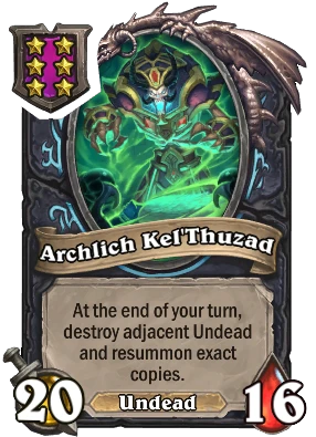 Archlich Kel'Thuzad Card Image