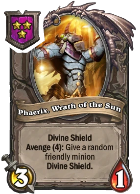 Phaerix, Wrath of the Sun Card Image
