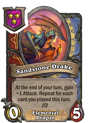 Sandstone Drake Card Image