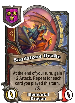 Sandstone Drake Card Image