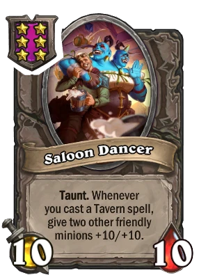 Saloon Dancer Card Image